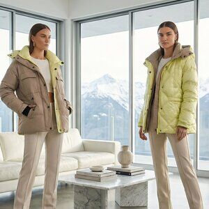 $495 REVOLVE DUALIST Zorah Reversible Jacket L